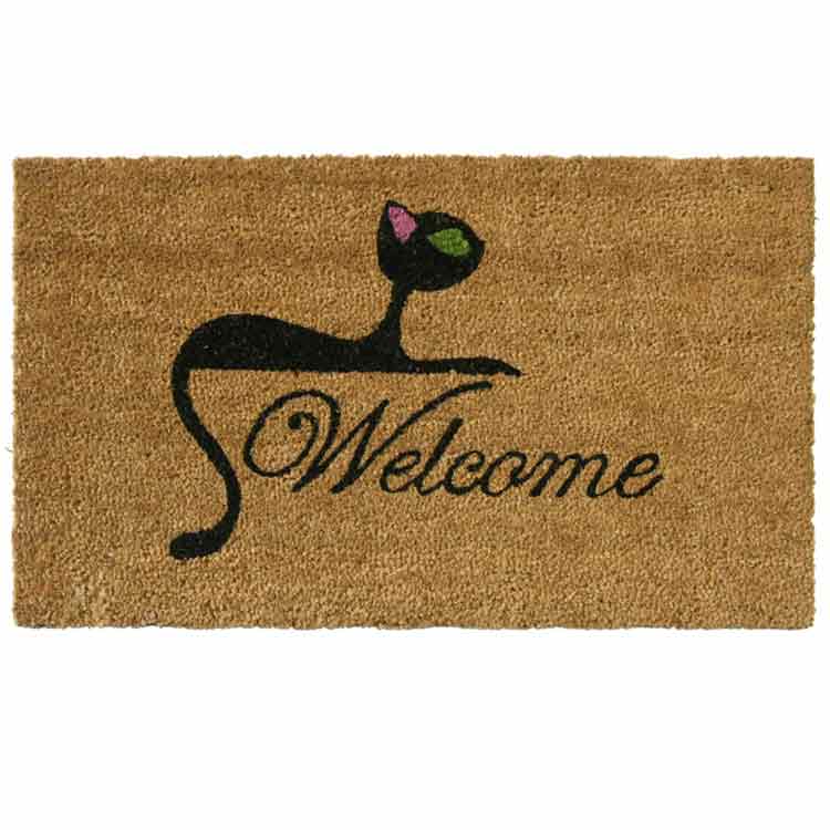 Kitty Cat Welcome Mat