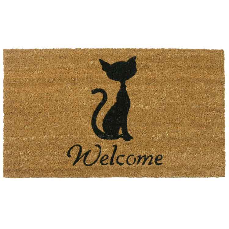 Meow Cat Welcome Mats