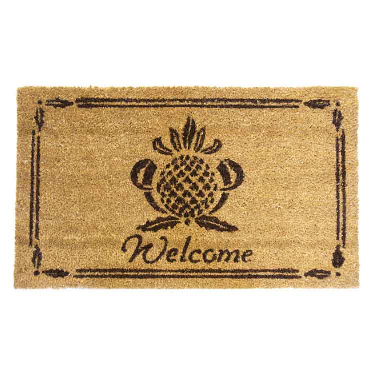 Pineapple Welcome Mat