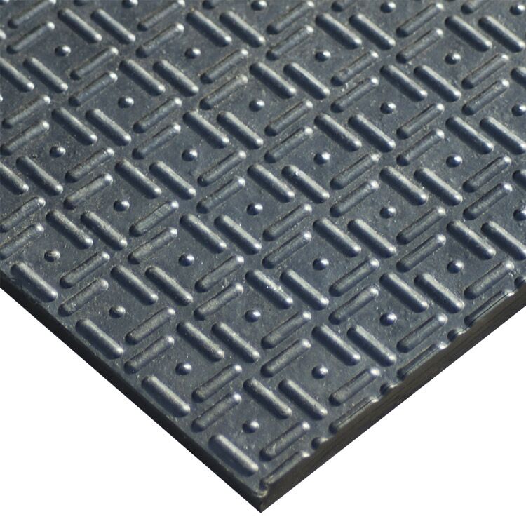 Large corner of a Shark Tooth II Heavy-Duty Floor Mat