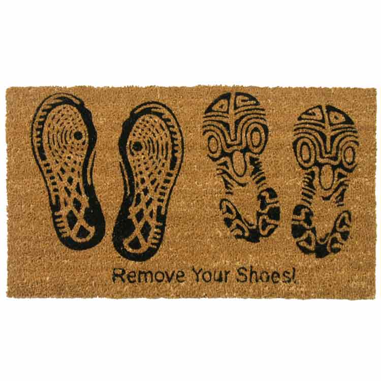 Remove Your Shoes Doormat