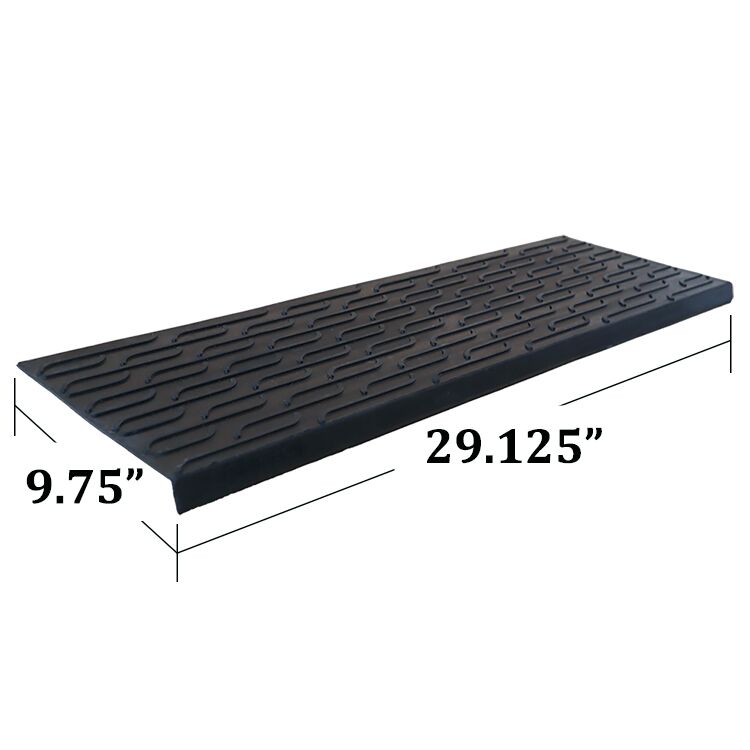 Width of 9.75 Inches and Length of 29.125 Inch Dimensions Shown on a Chelsea Stair Tread