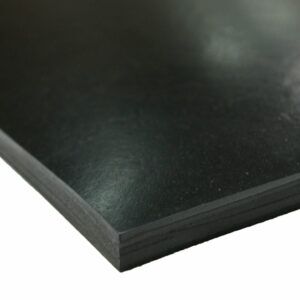 Rubber Sheet, Neoprene Rubber, Width 24 In, Rubber Length