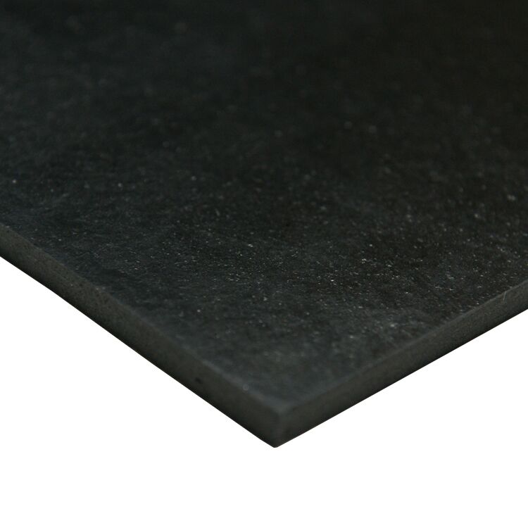 Close Up Texture View of Silicone Rubber with Durometer 50A Commercial Grade in Black