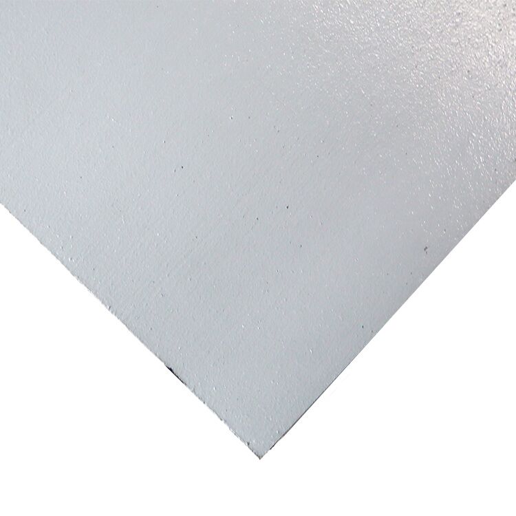 Close Up Corner and Texture View of Light Grey Terra Flex Sports Roll