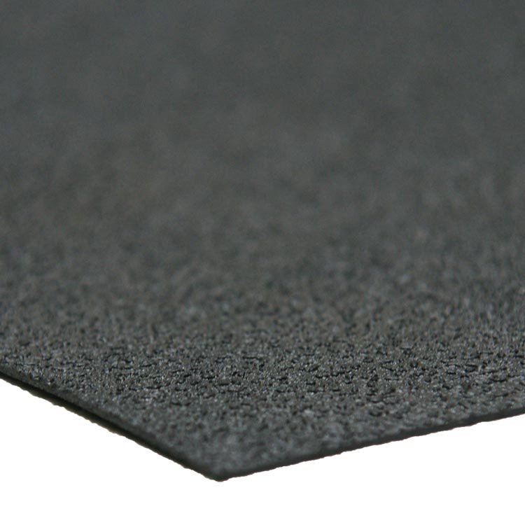 Close Up Corner View of X Derm Recycled Rubber Sheet