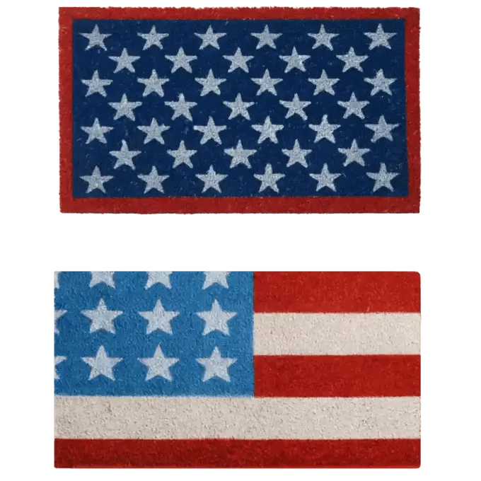 American Flag Doormat Kit
