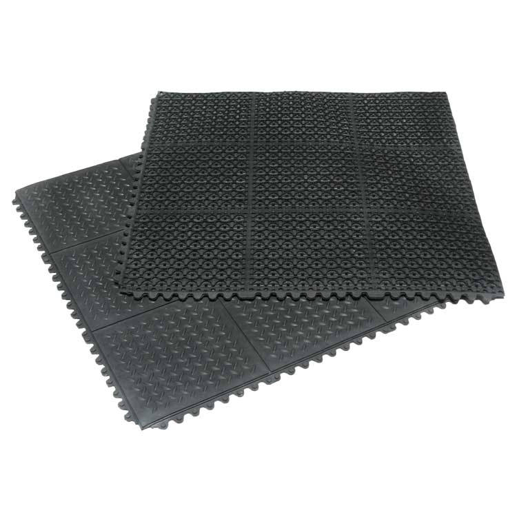 Two Revolution Diamond Plate Interlocking Floor Tiles Two Revolution Diamond Plate Interlocking Floor Tiles