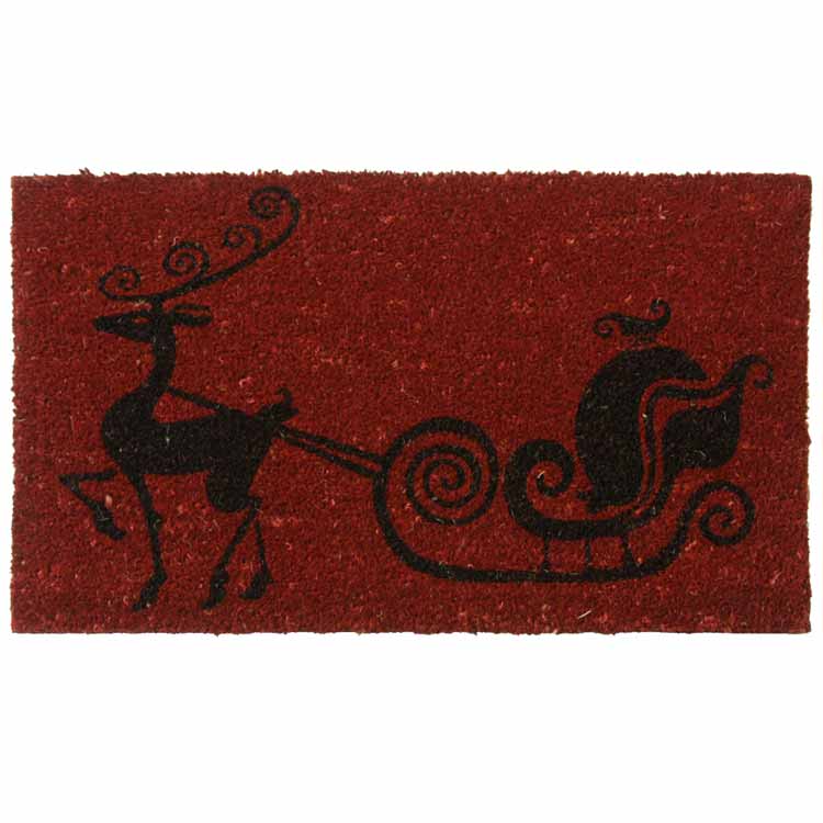 Rudolph The Red Nose Reindeer Holiday Doormat Rudolph The Red Nose Reindeer Holiday Doormat