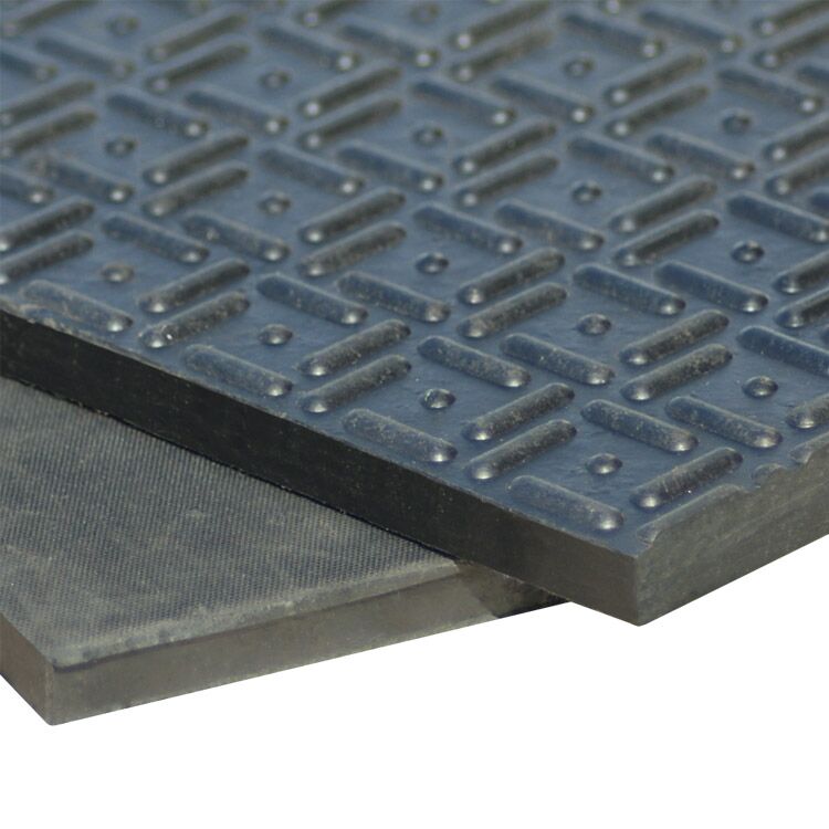 Two Shark Tooth II Heavy-Duty Floor Mats Stacked Two Shark Tooth II Heavy-Duty Floor Mats Stacked