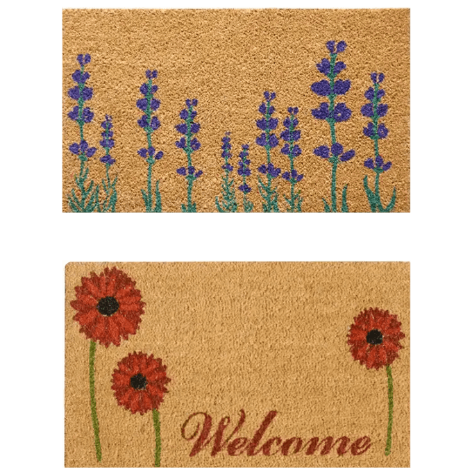 Summer Flower Door Mat Kit Summer Flower Door Mat Kit