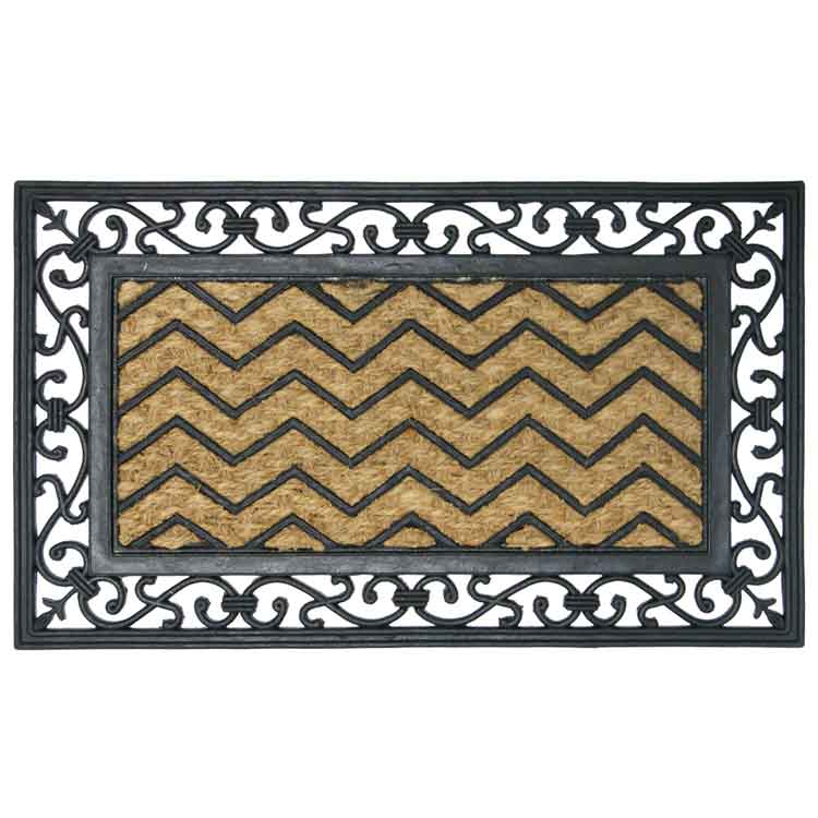 Waves Outdoor Rubber Mat Waves Outdoor Rubber Mat