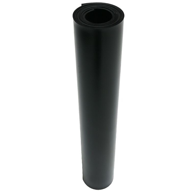 Full Product View of Vertically Standing EPDM Rubber Roll