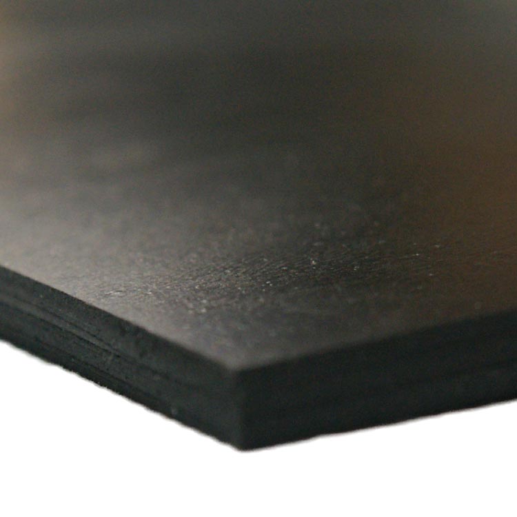 Close Up Corner View of Neoprene 60A Rubber Sheet Close Up Corner View of Neoprene 60A Rubber Sheet